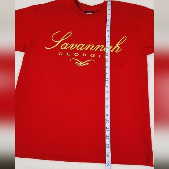 Savannah Georgia Made In USA Cotton Tee. Size Medium. - Picture 6 of 9